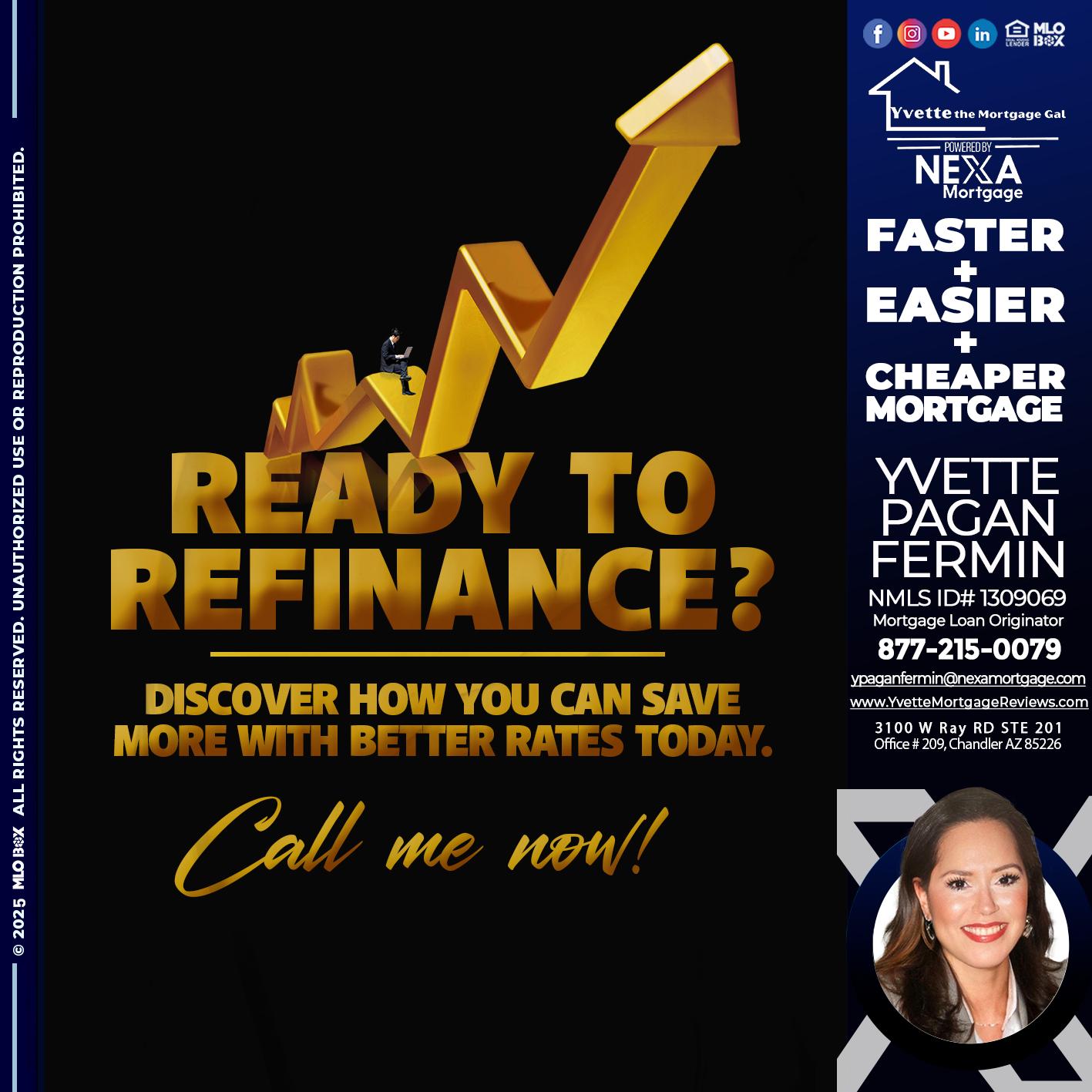 READY TO REFI - Yvette Pagan Fermin -Loan Officer