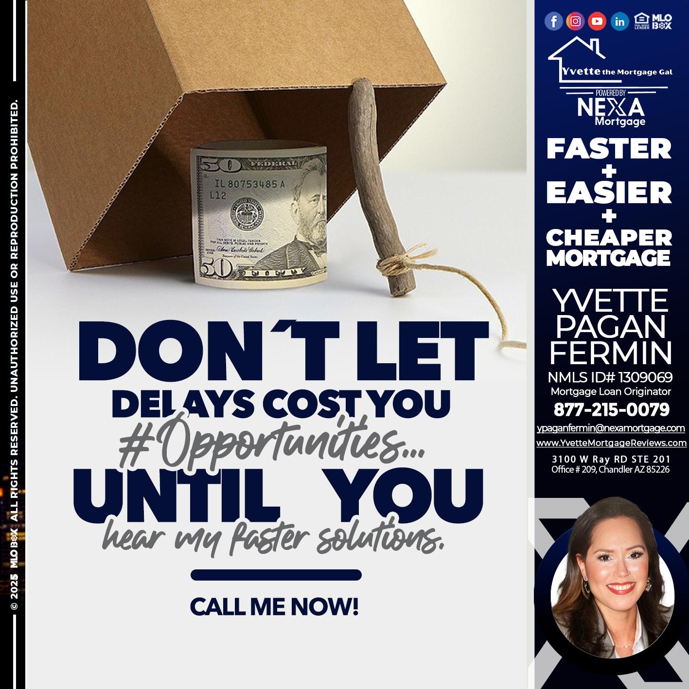 DON´T LET - Yvette Pagan Fermin -Loan Officer