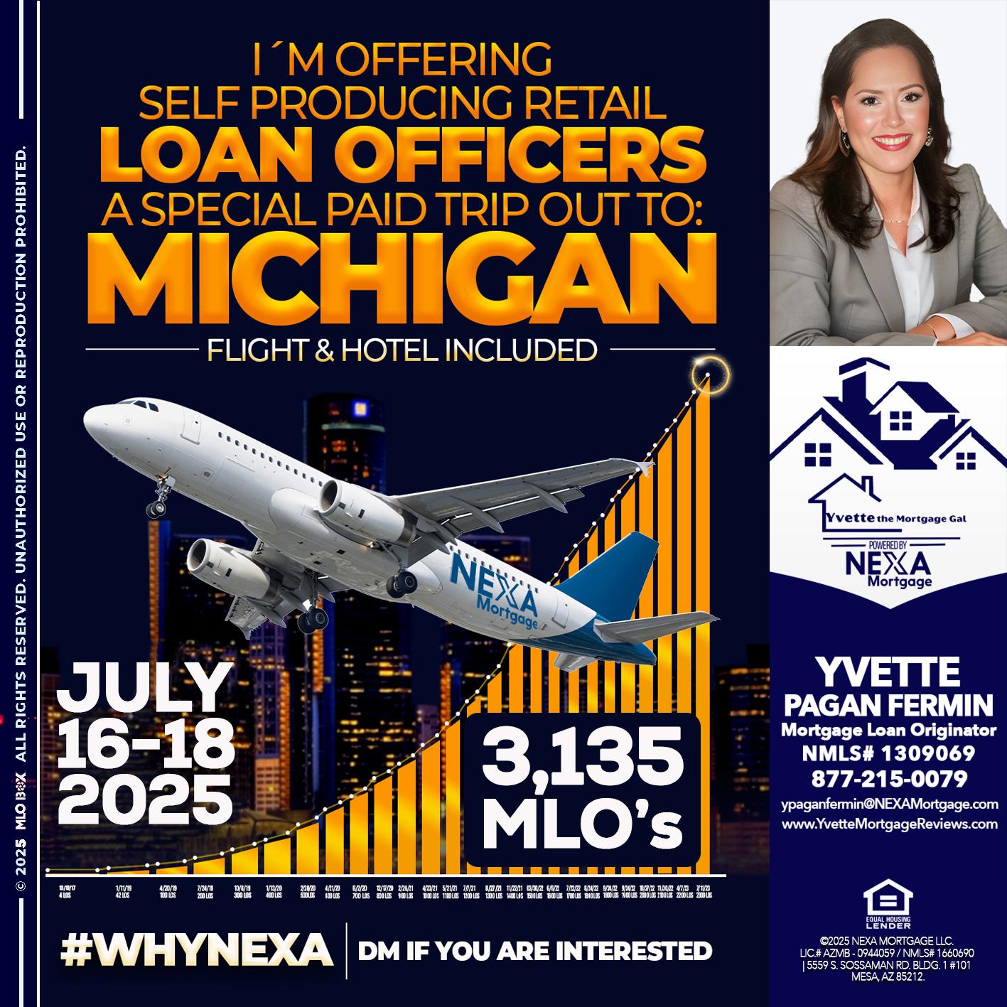 MICHIGAN TRIP - Yvette Pagan Fermin -Loan Officer