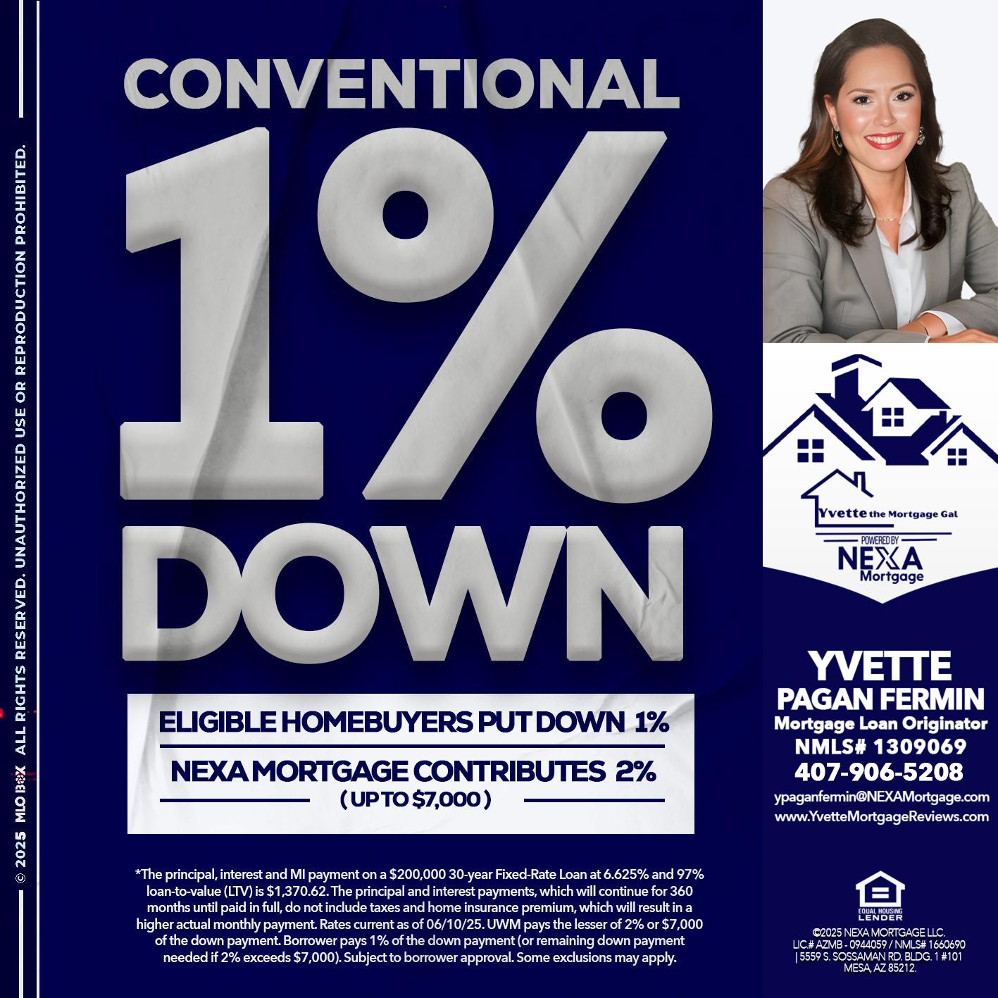 CONVENTIONAL - Yvette Pagan Fermin -Loan Officer