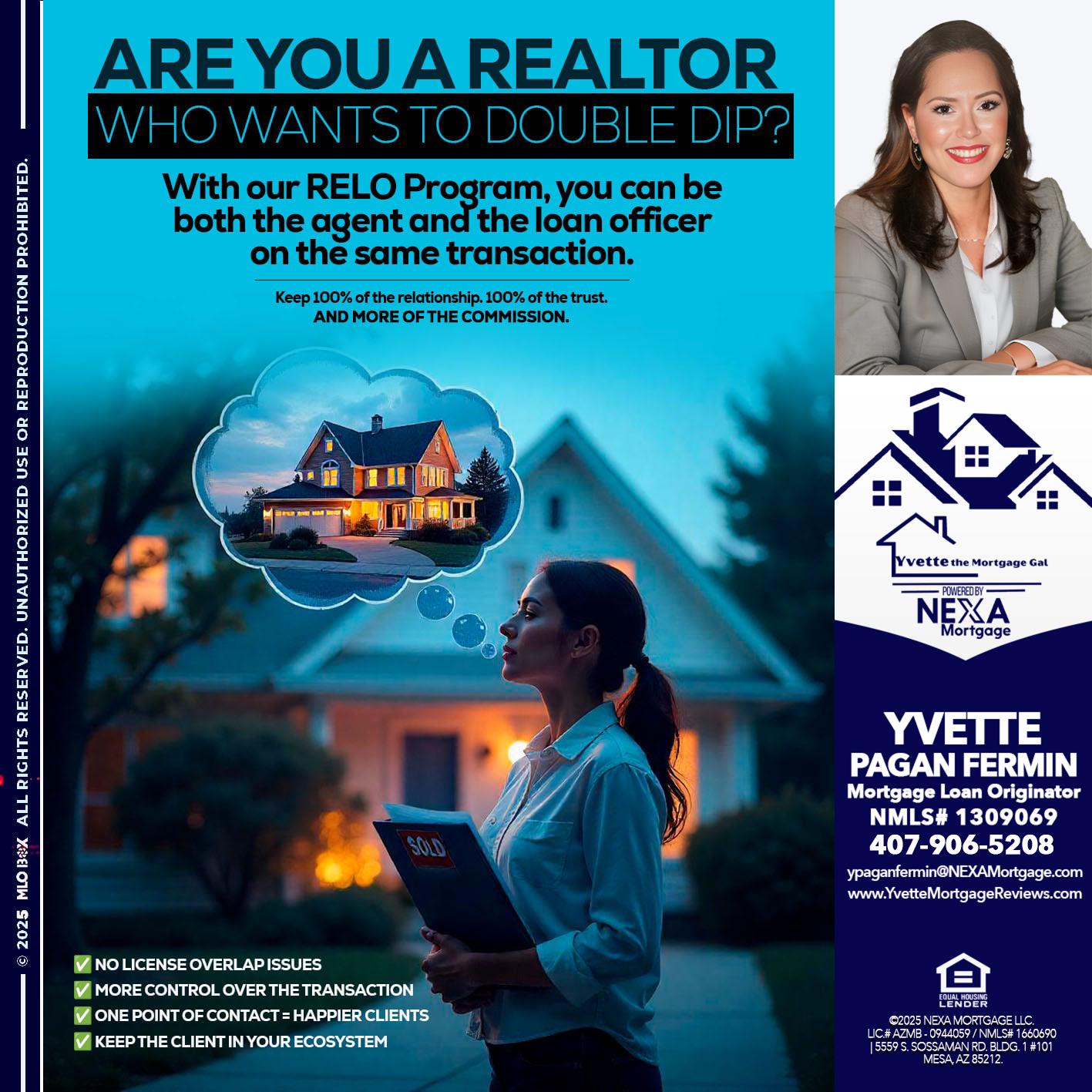 Are you a Realtor? - Yvette Pagan Fermin -Loan Officer