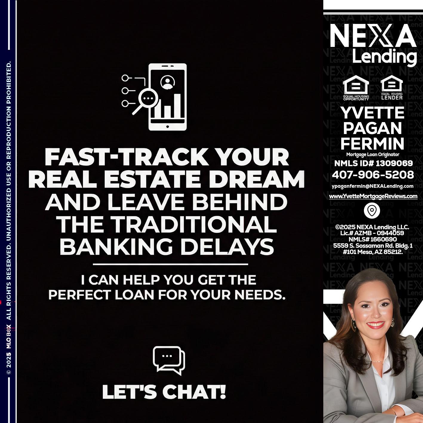 FAST TRACK - Yvette Pagan Fermin -Loan Officer