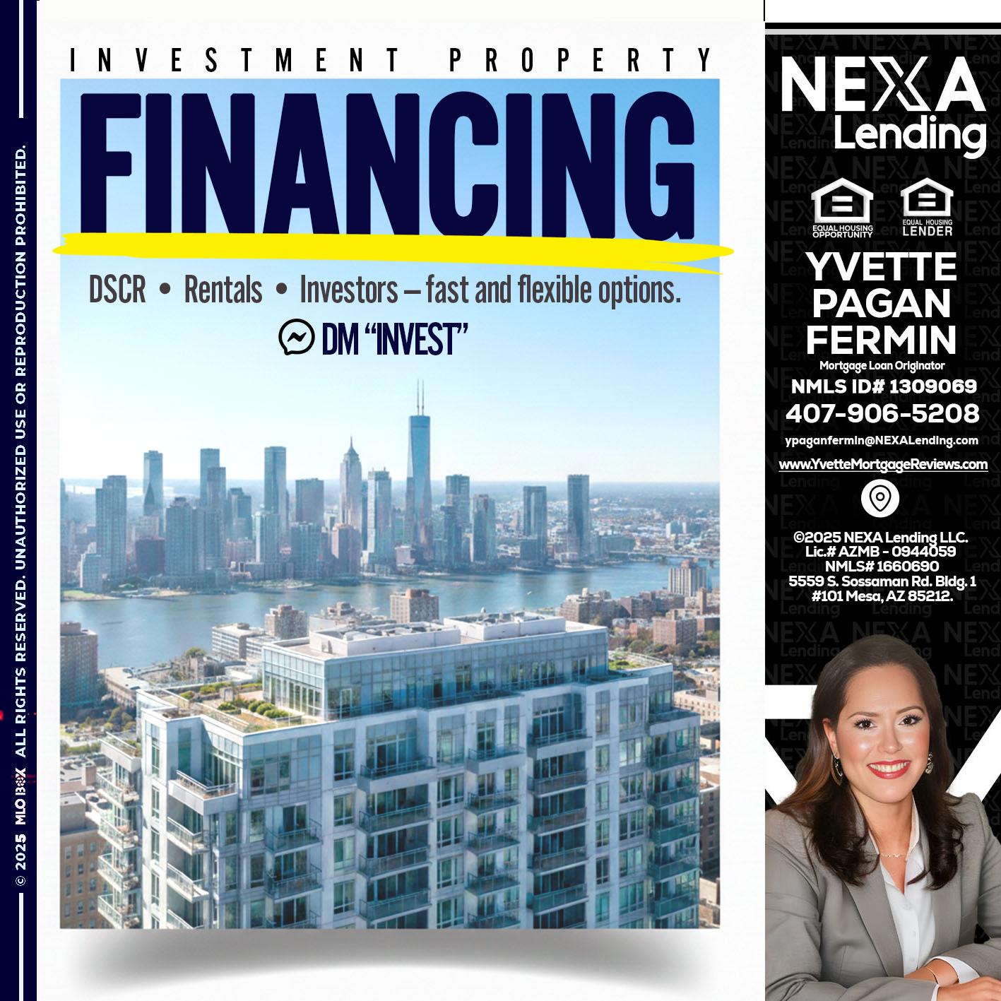 FINANCING - Yvette Pagan Fermin -Loan Officer