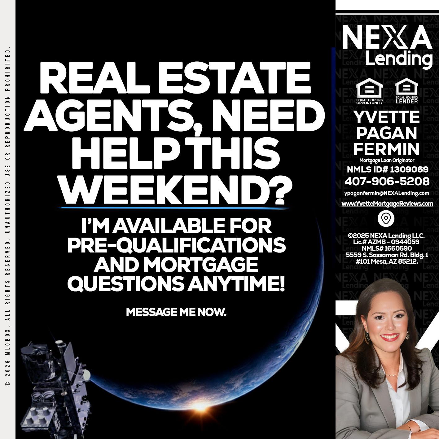 REAL ESTATE AGENTS - Yvette Pagan Fermin -Loan Officer