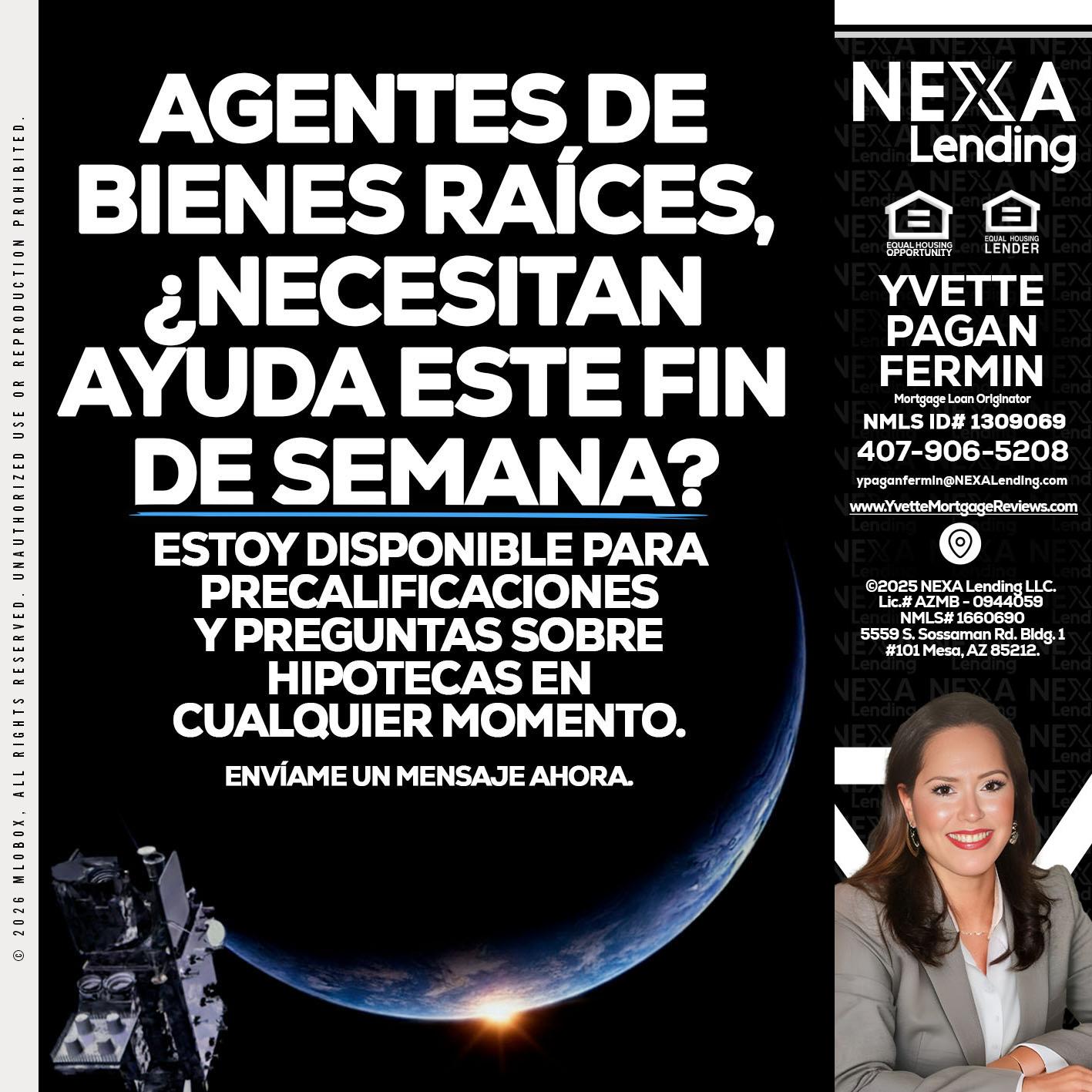 AGENTES DE BIENES RAICES - Yvette Pagan Fermin -Loan Officer