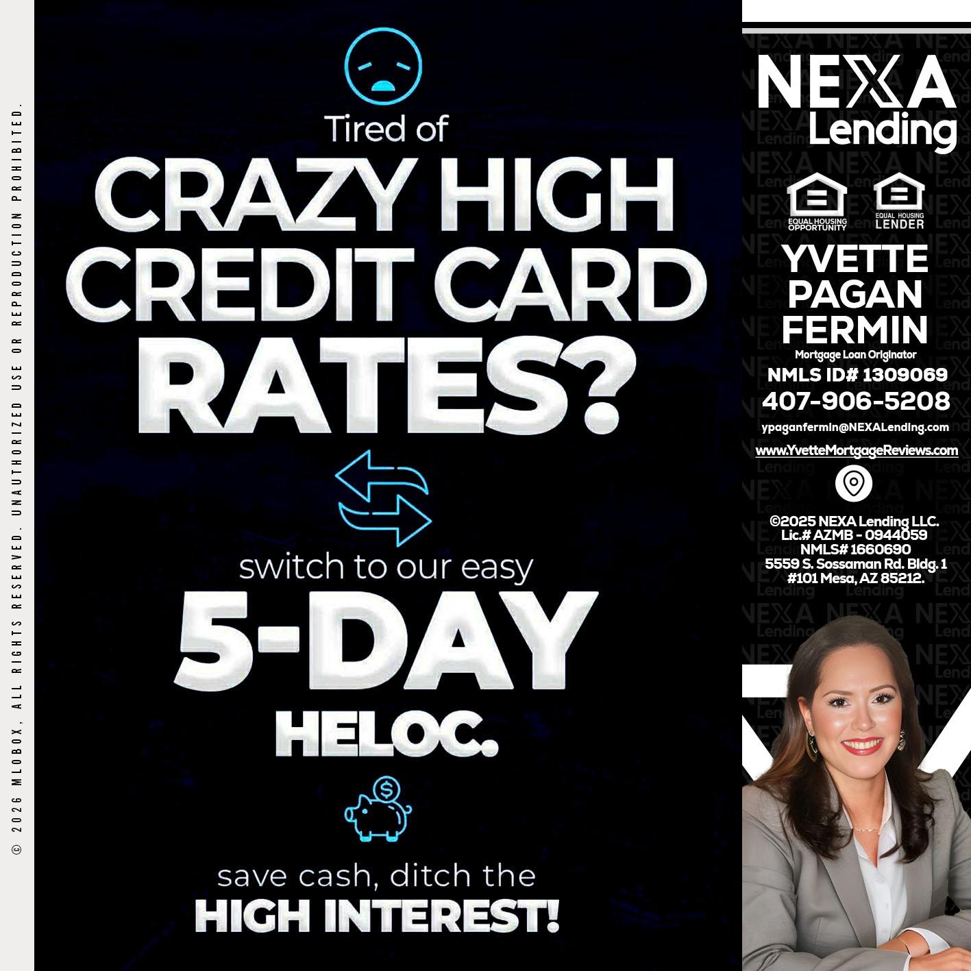 CRAZY HIGH - Yvette Pagan Fermin -Loan Officer