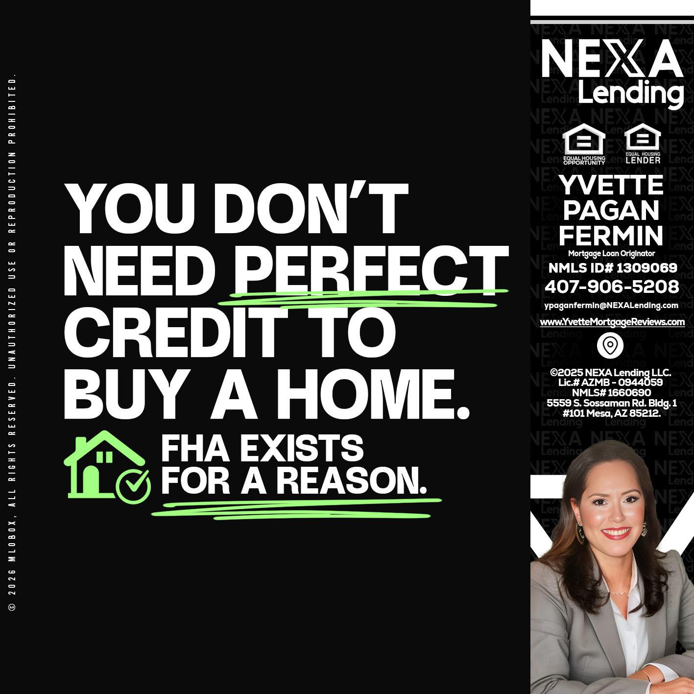 you don't need - Yvette Pagan Fermin -Loan Officer