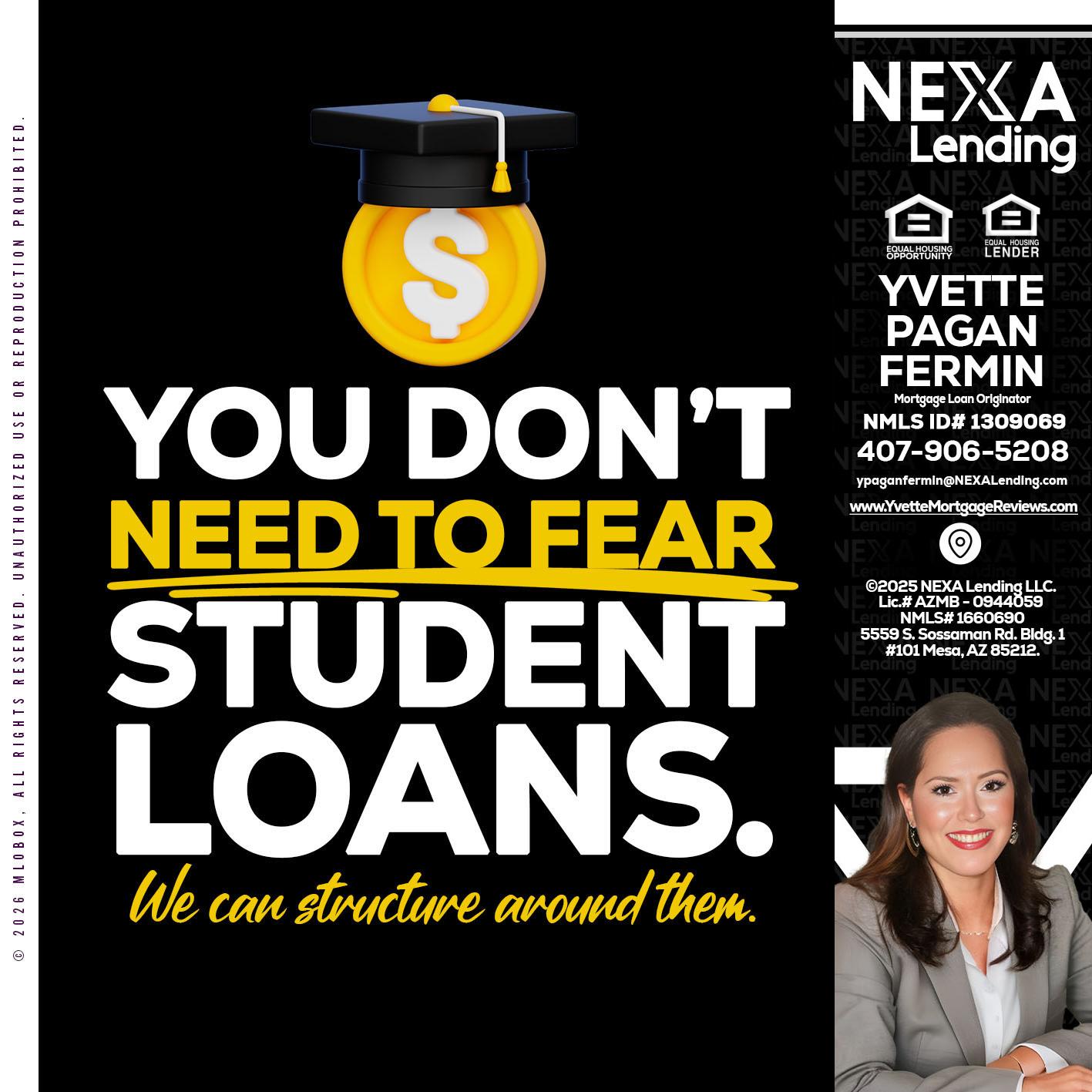 YOU DONT NEED - Yvette Pagan Fermin -Loan Officer