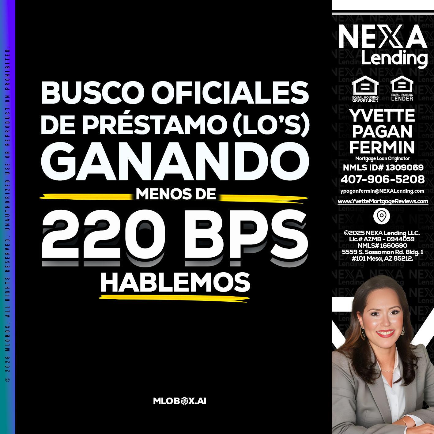 BUSCO OFICIALES - Yvette Pagan Fermin -Loan Officer