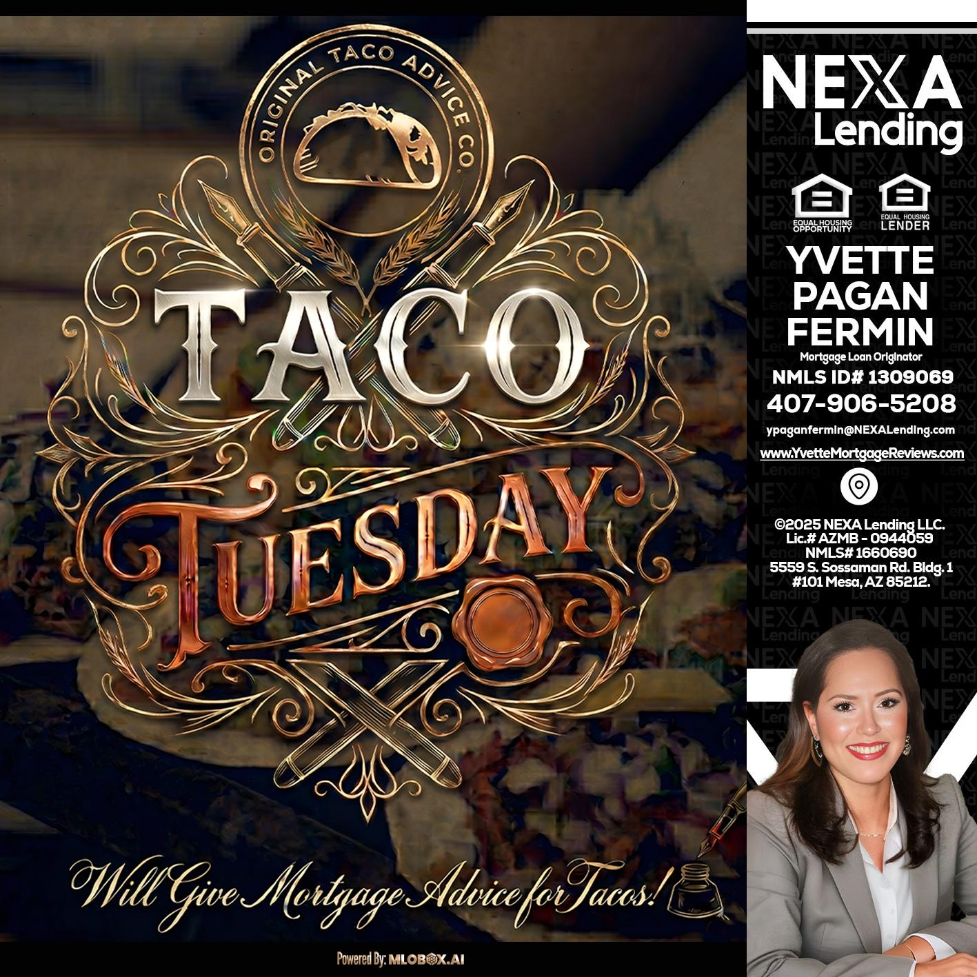 Taco Tuesday - Yvette Pagan Fermin -Loan Officer