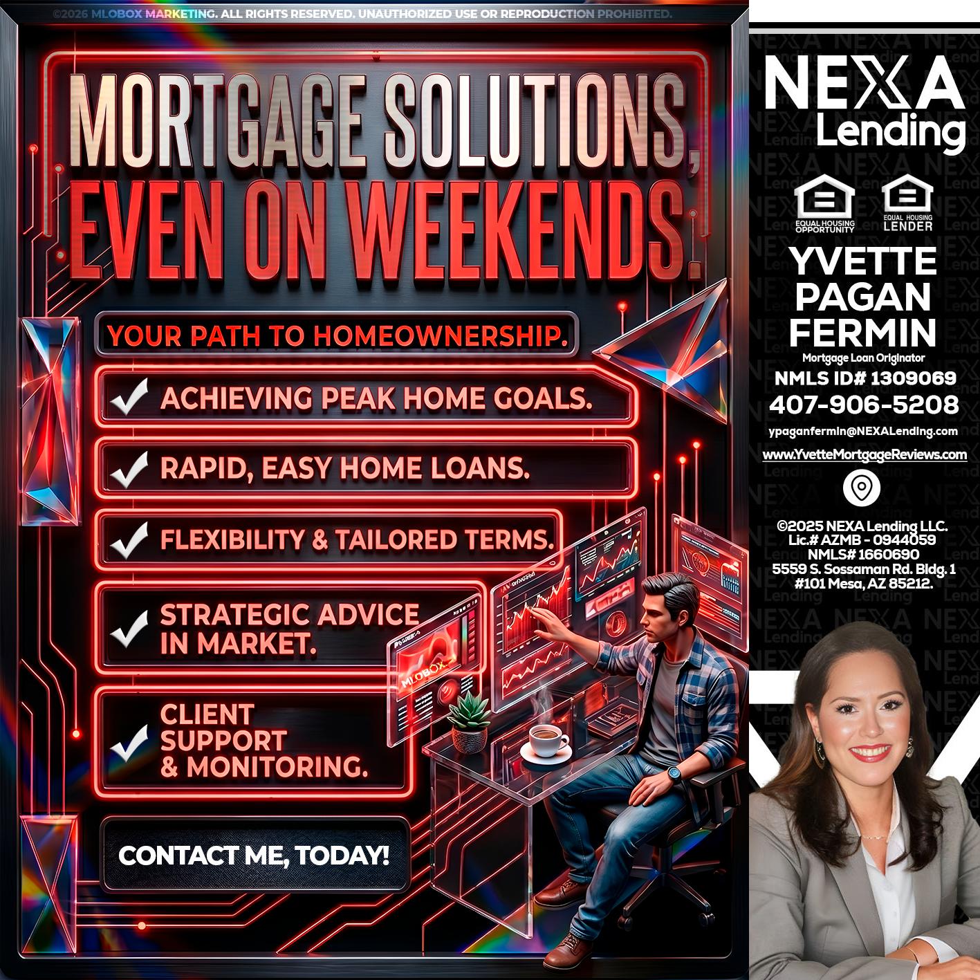 WEEKEND SOLUTIONS - Yvette Pagan Fermin -Loan Officer