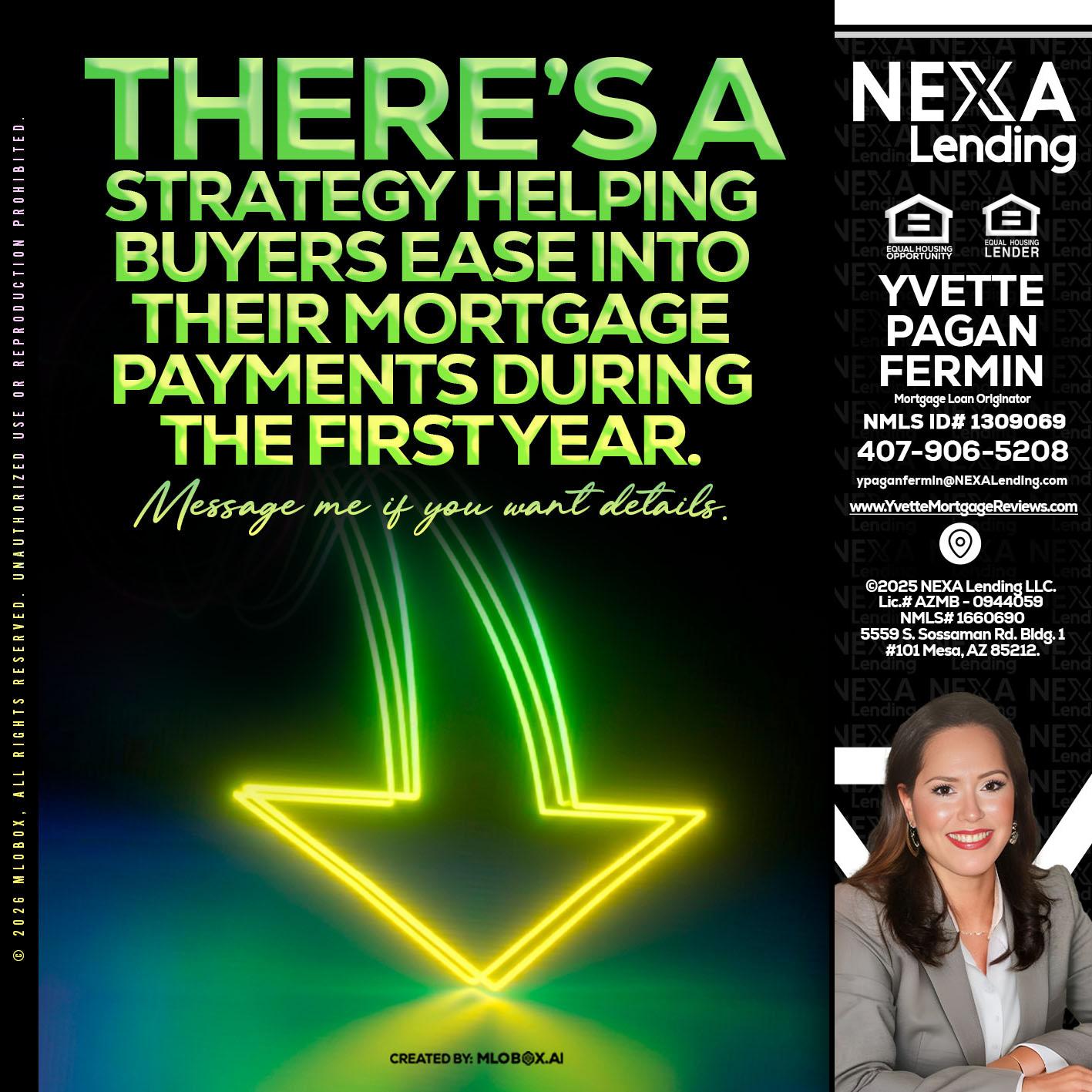 THERES A STATEGY - Yvette Pagan Fermin -Loan Officer