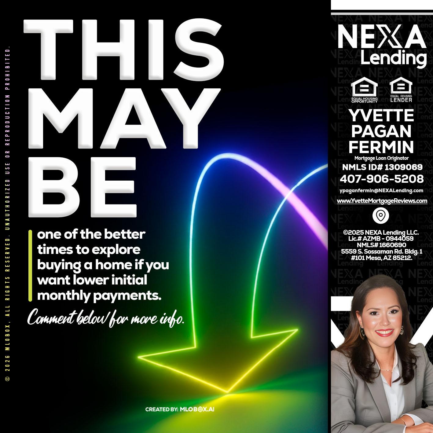 THIS MAY BE - Yvette Pagan Fermin -Loan Officer
