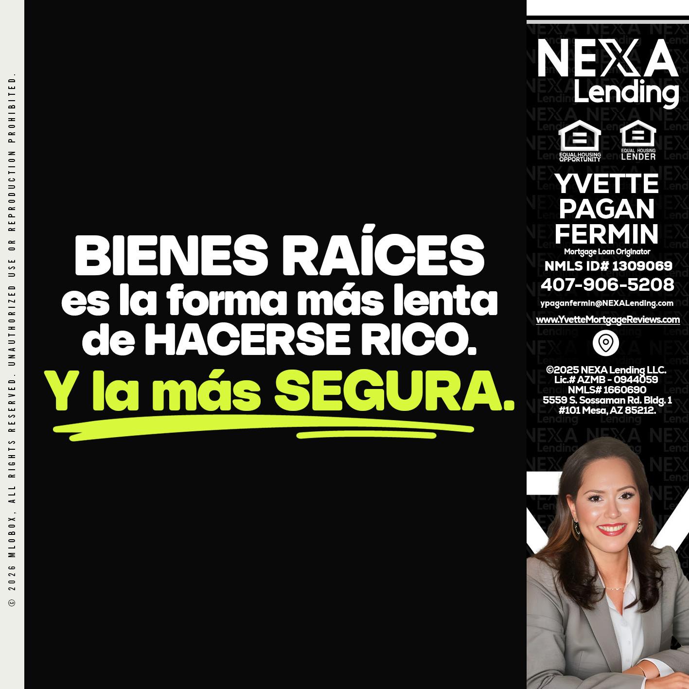 bienes raíces - Yvette Pagan Fermin -Loan Officer