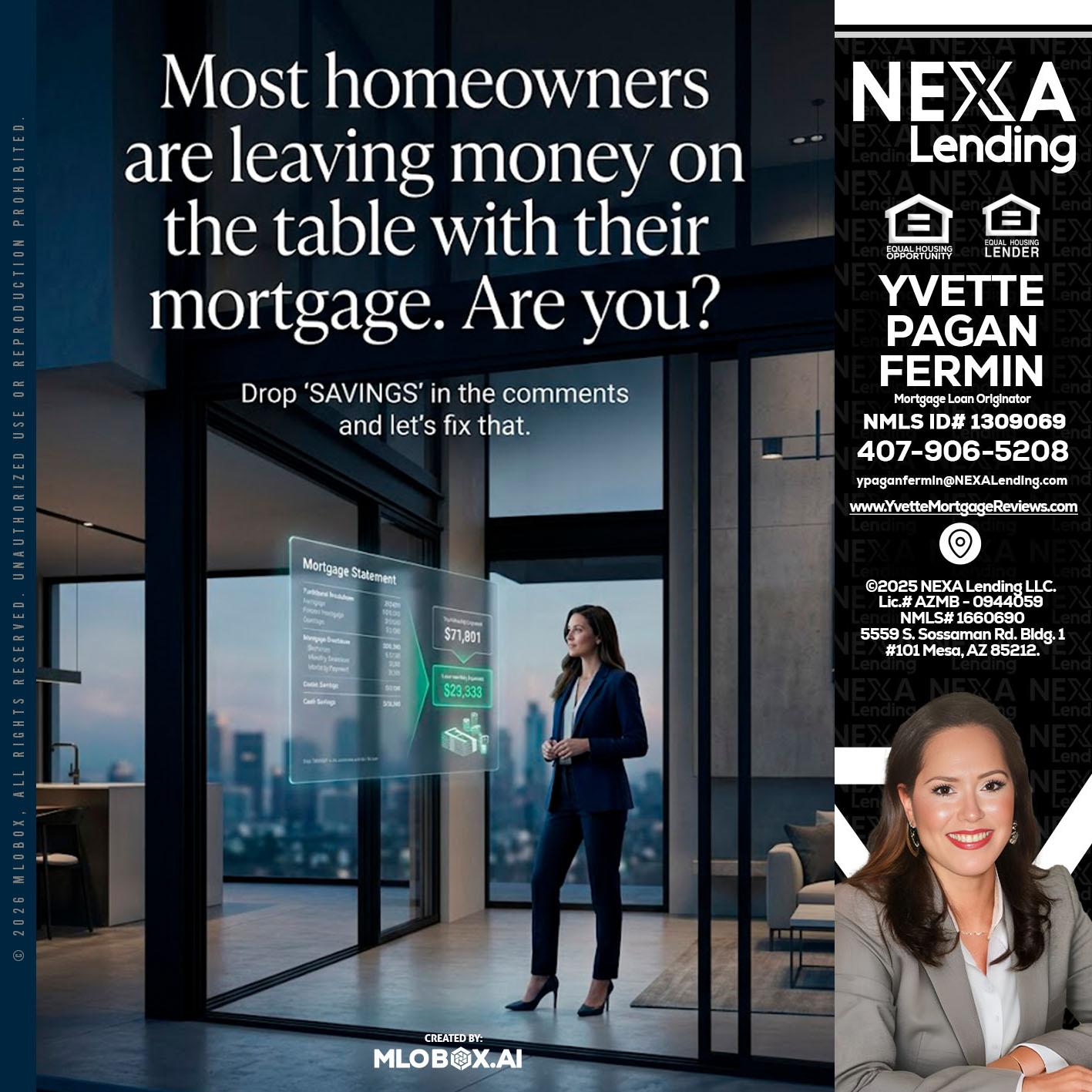 MOST OWNERS - Yvette Pagan Fermin -Loan Officer