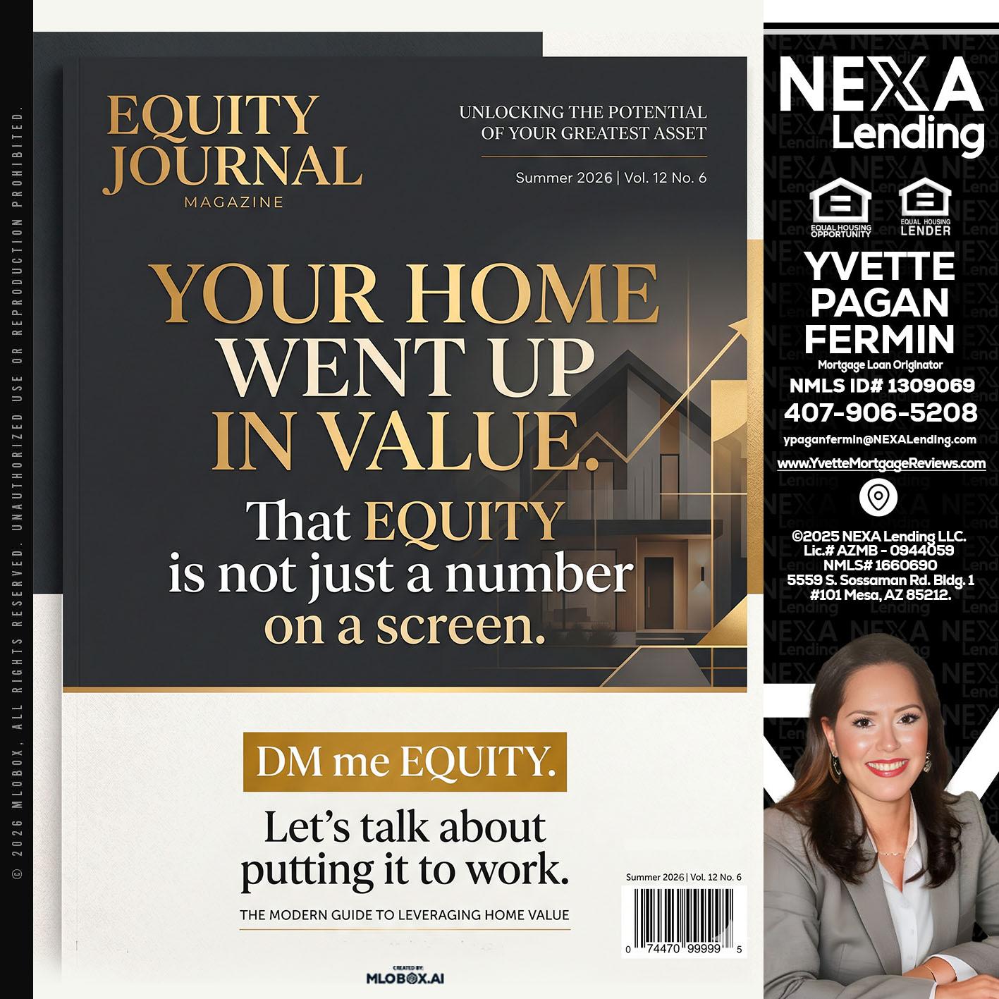 YOUR HOME - Yvette Pagan Fermin -Loan Officer