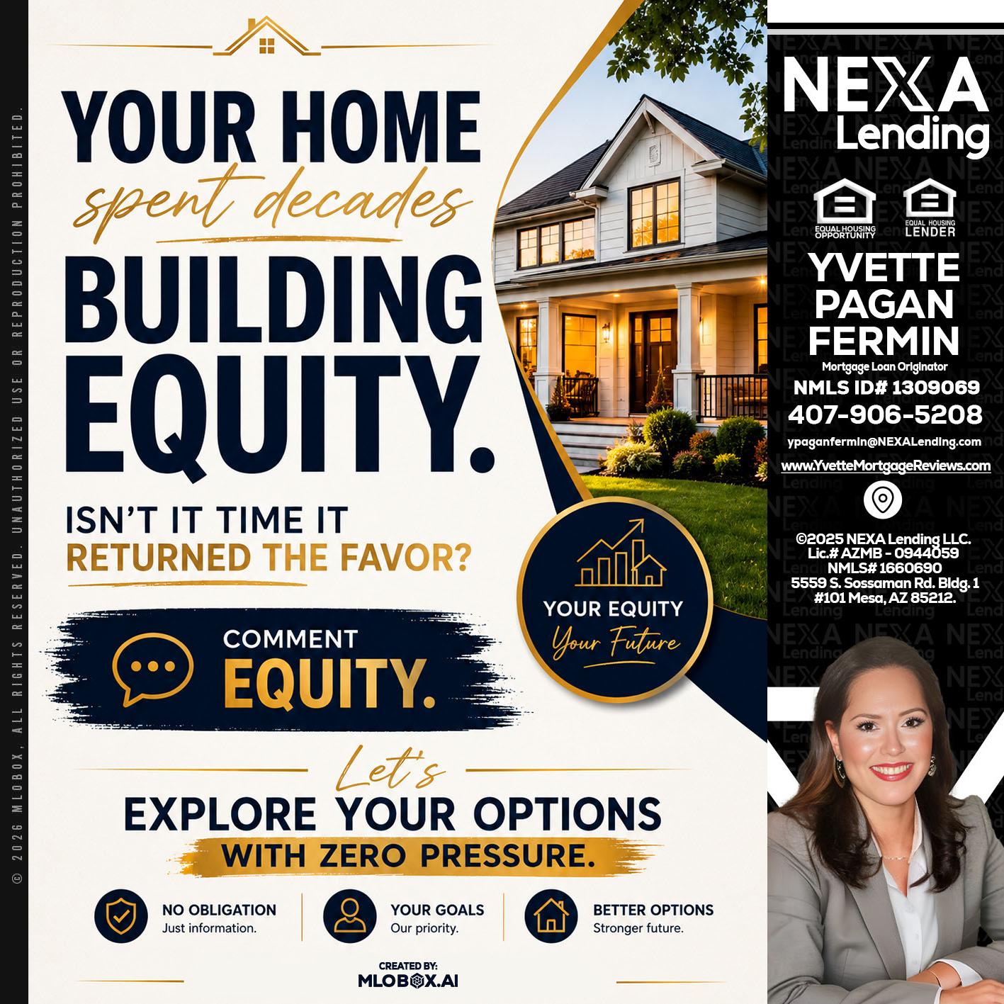 building equity - Yvette Pagan Fermin -Loan Officer