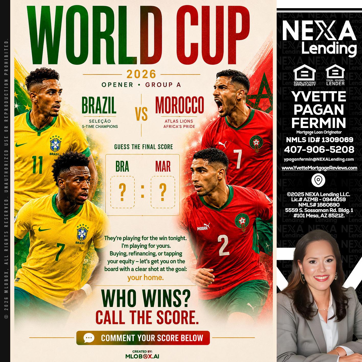 WORLD CUP - Yvette Pagan Fermin -Loan Officer