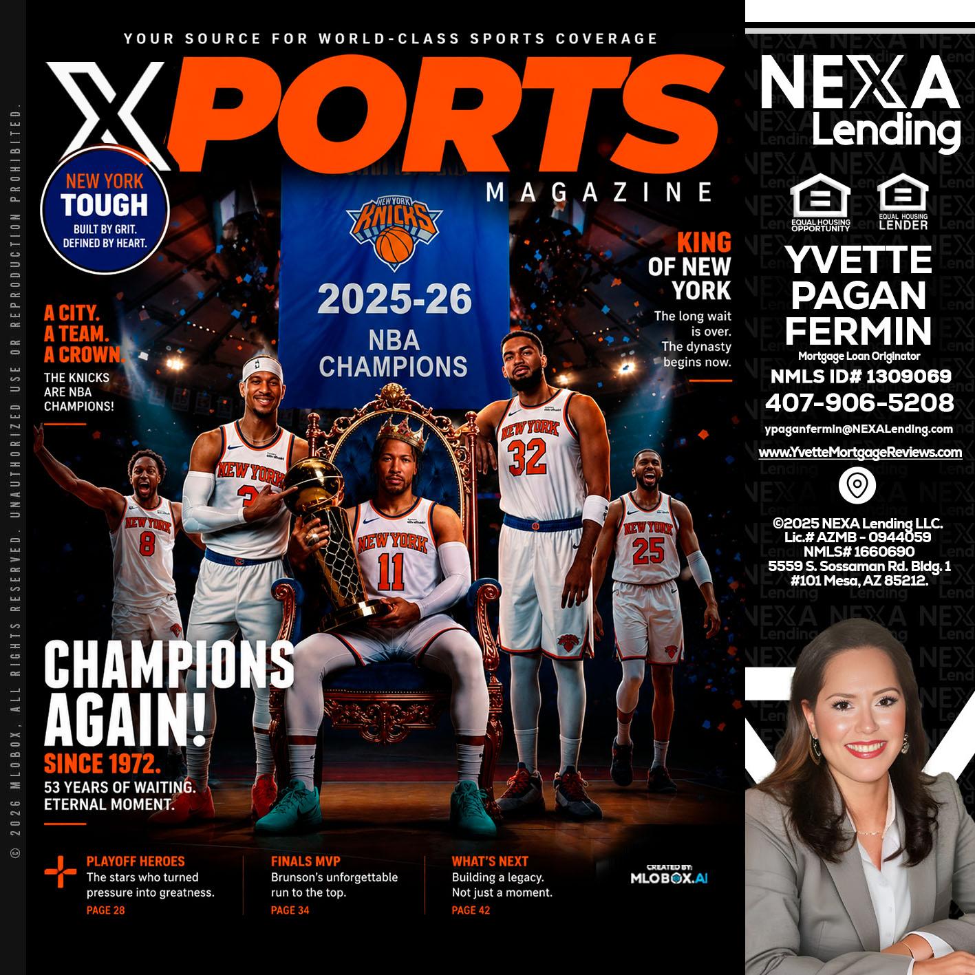 XPORTS MAGAZINE - Yvette Pagan Fermin -Loan Officer