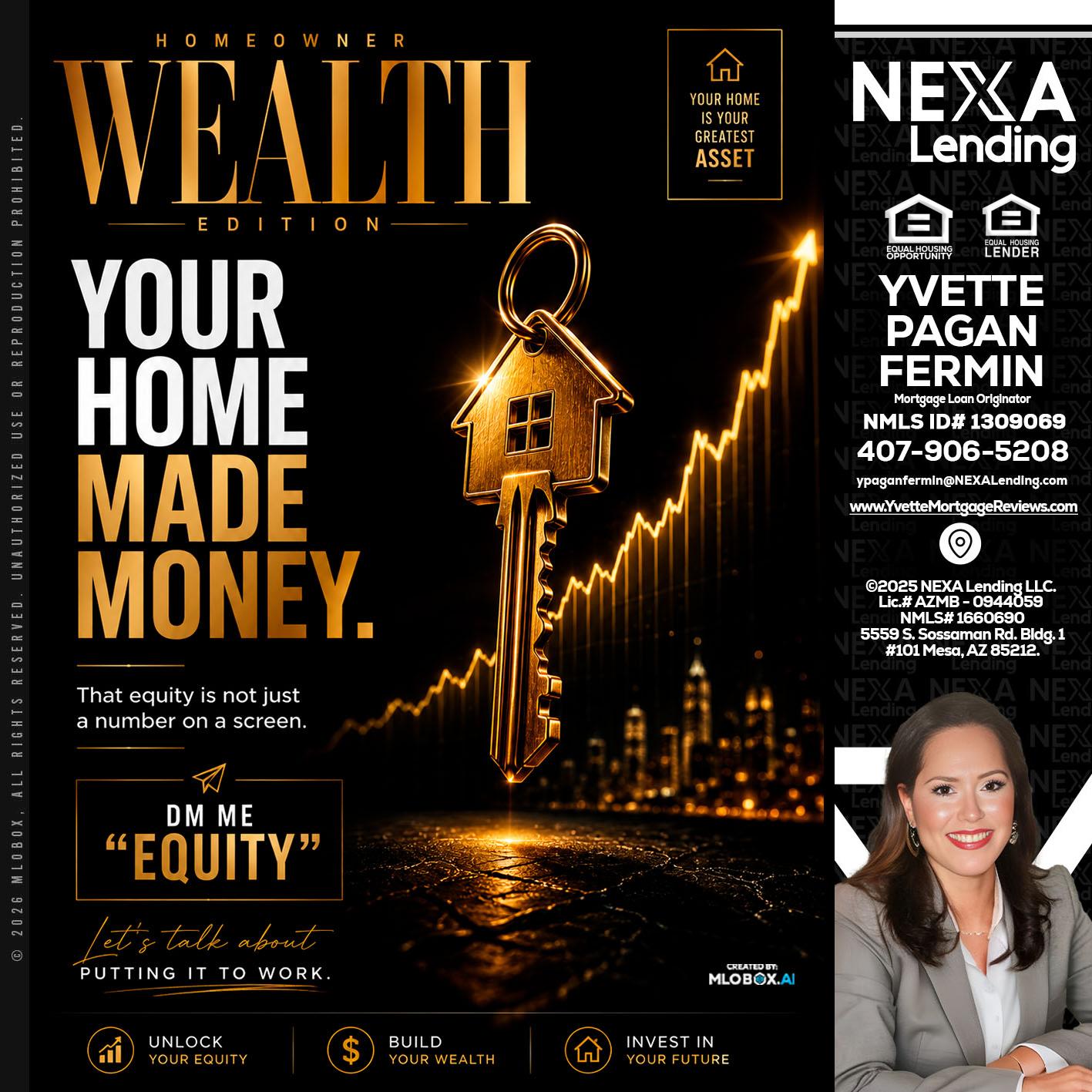 YOUR HOME MADE - Yvette Pagan Fermin -Loan Officer
