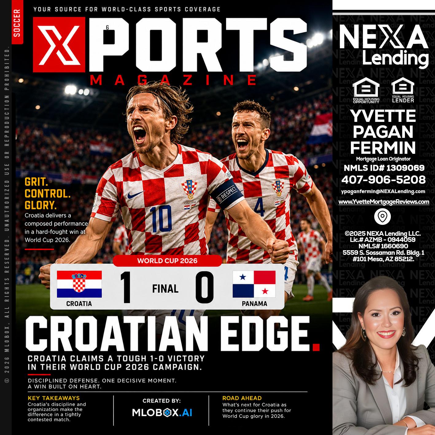 CROATIA 1-0 PANAMA - Yvette Pagan Fermin -Loan Officer