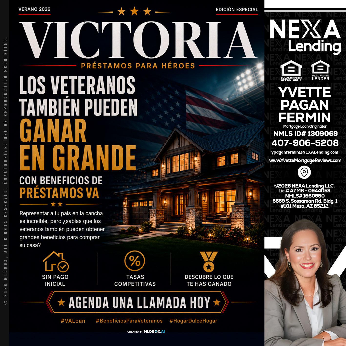 VICTORIA - Yvette Pagan Fermin -Loan Officer