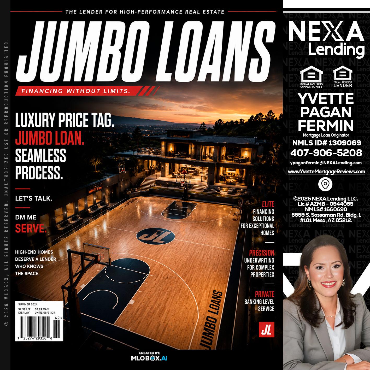 JUMBO LOANS - Yvette Pagan Fermin -Loan Officer