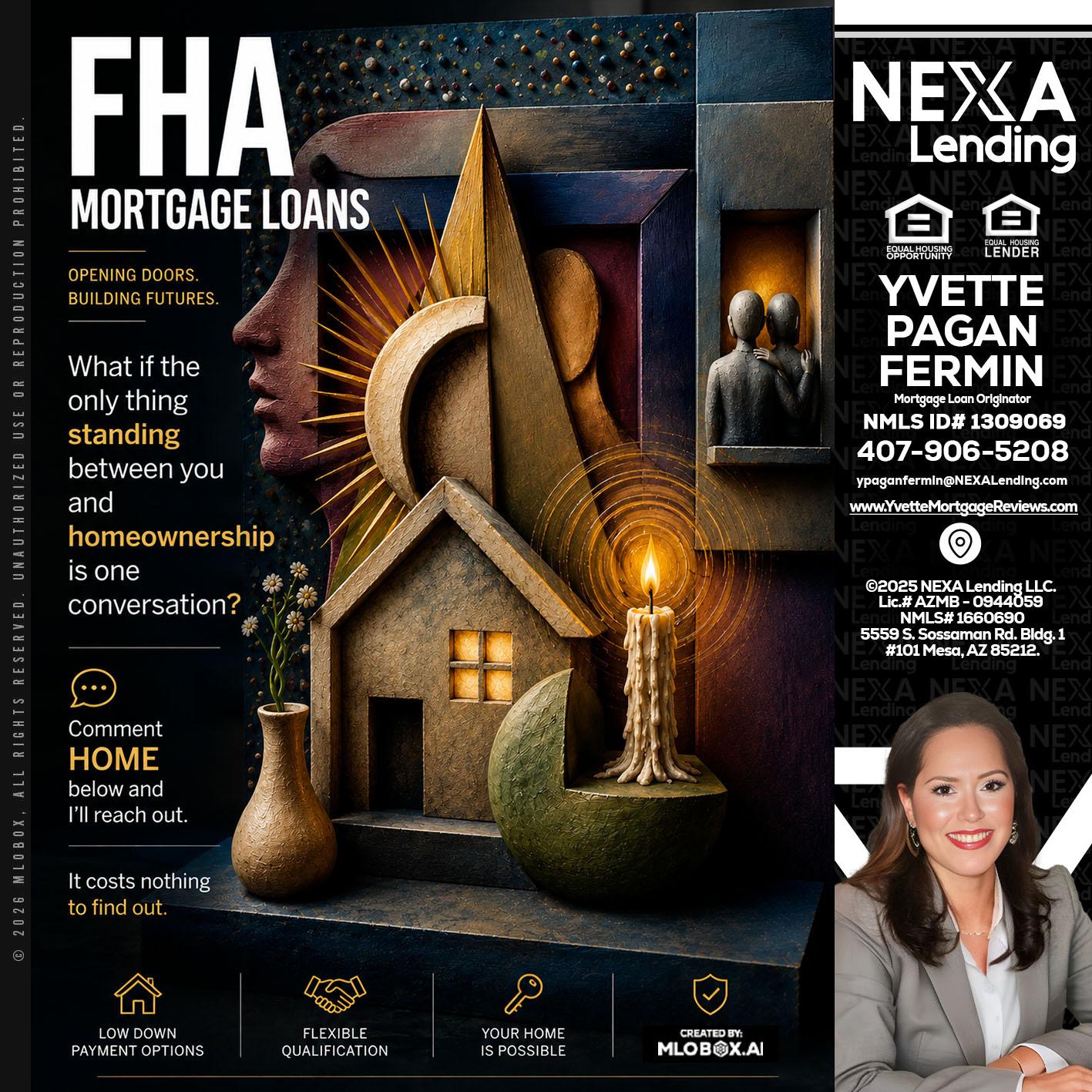 FHA - Yvette Pagan Fermin -Loan Officer