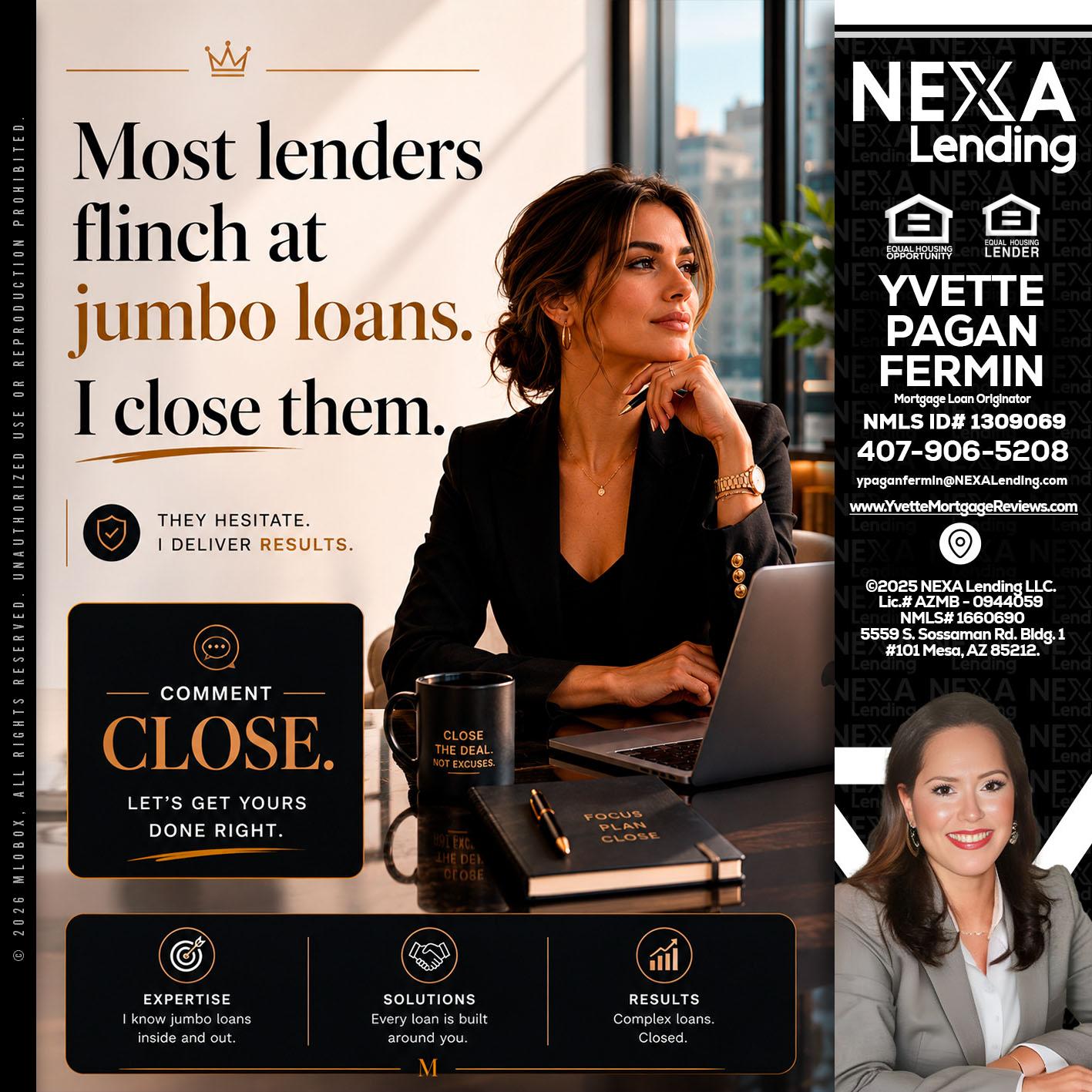 most lenders - Yvette Pagan Fermin -Loan Officer