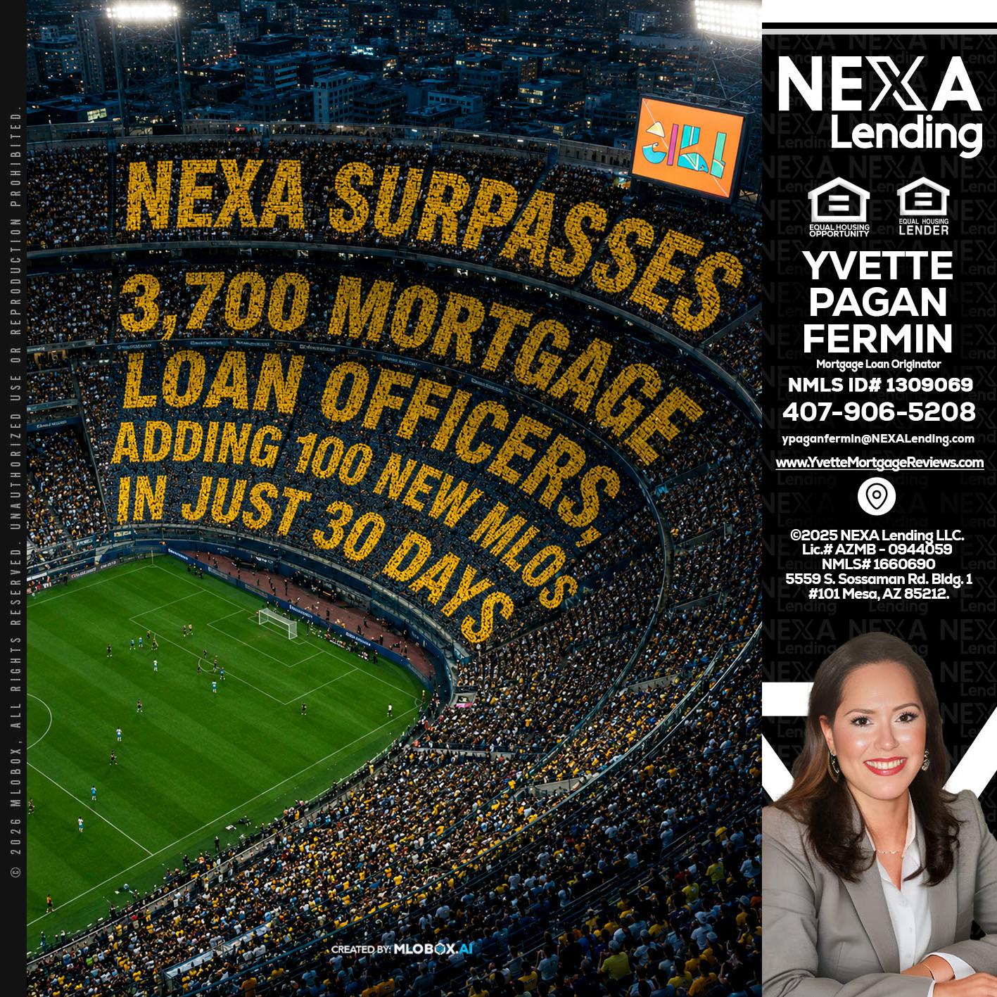 NEXA SURPASSES - Yvette Pagan Fermin -Loan Officer