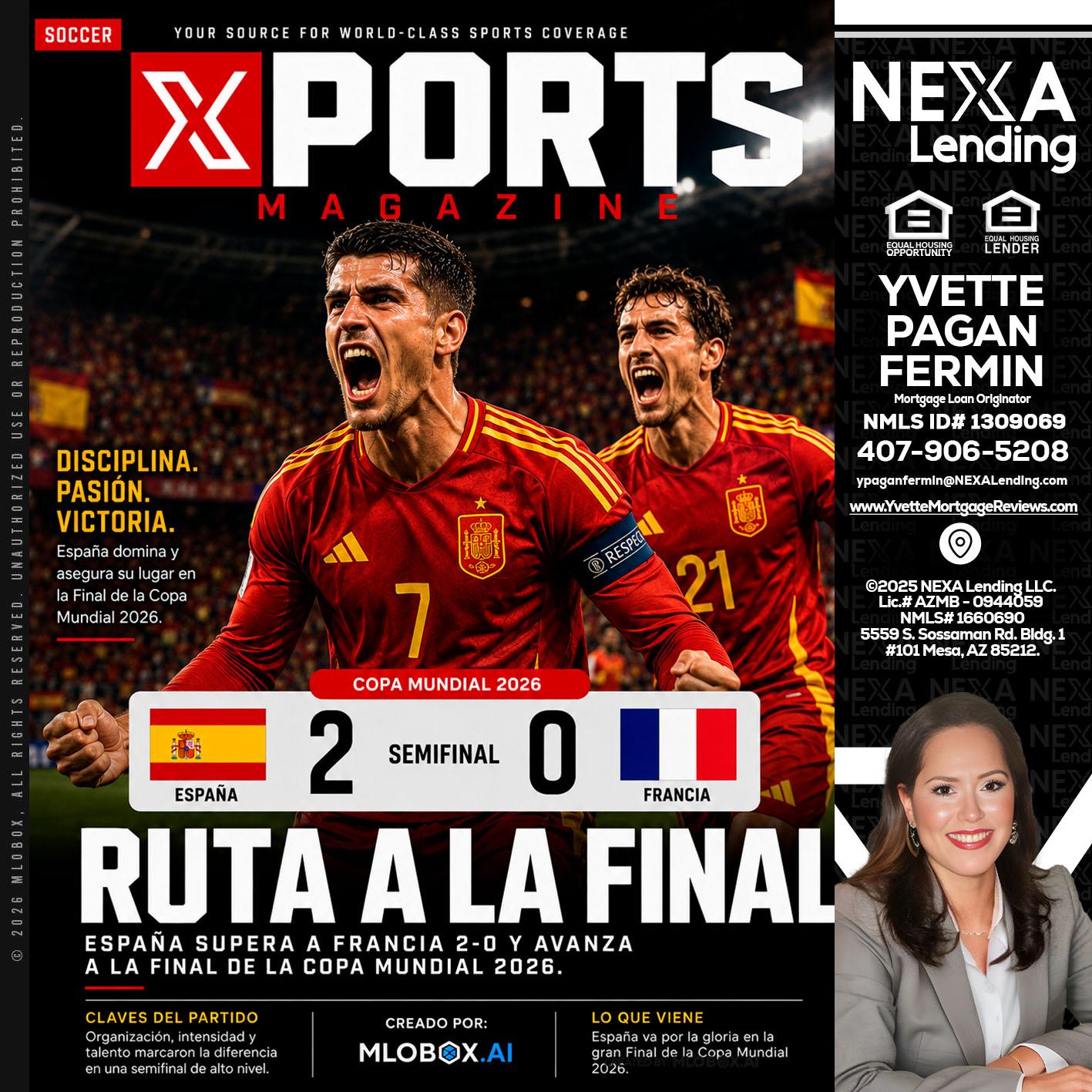 XPORTS COPA MUNDIAL 2026 - Yvette Pagan Fermin -Loan Officer