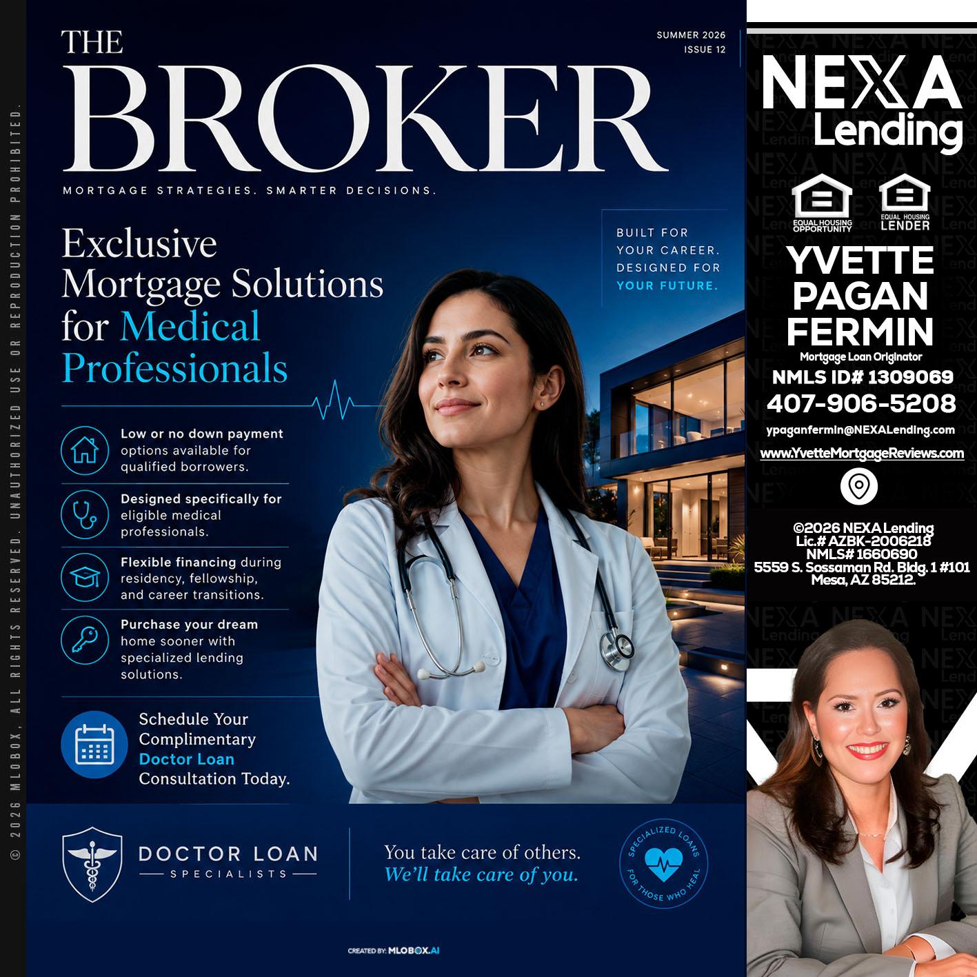 THE BROKER - Yvette Pagan Fermin -Loan Officer