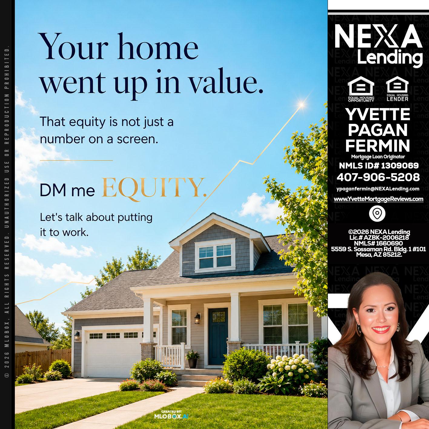 YOUR HOME - Yvette Pagan Fermin -Loan Officer