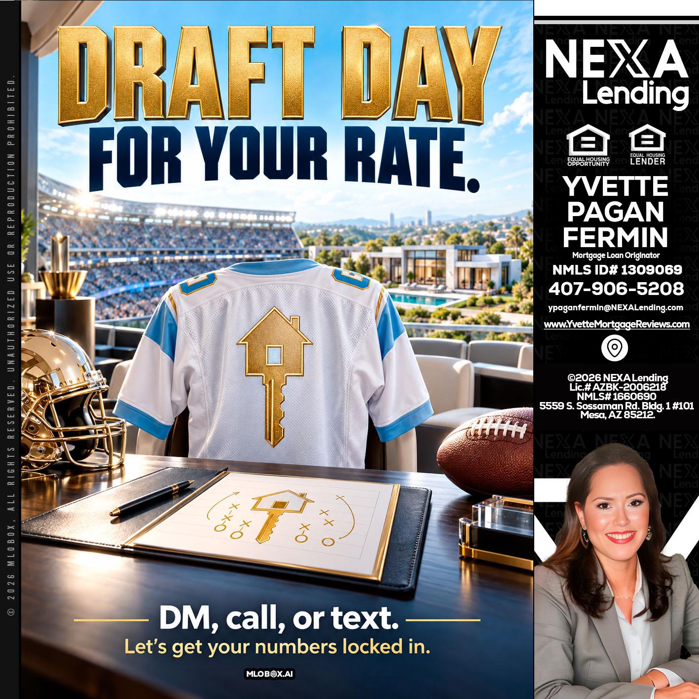 DRAFT DAY - Yvette Pagan Fermin -Loan Officer
