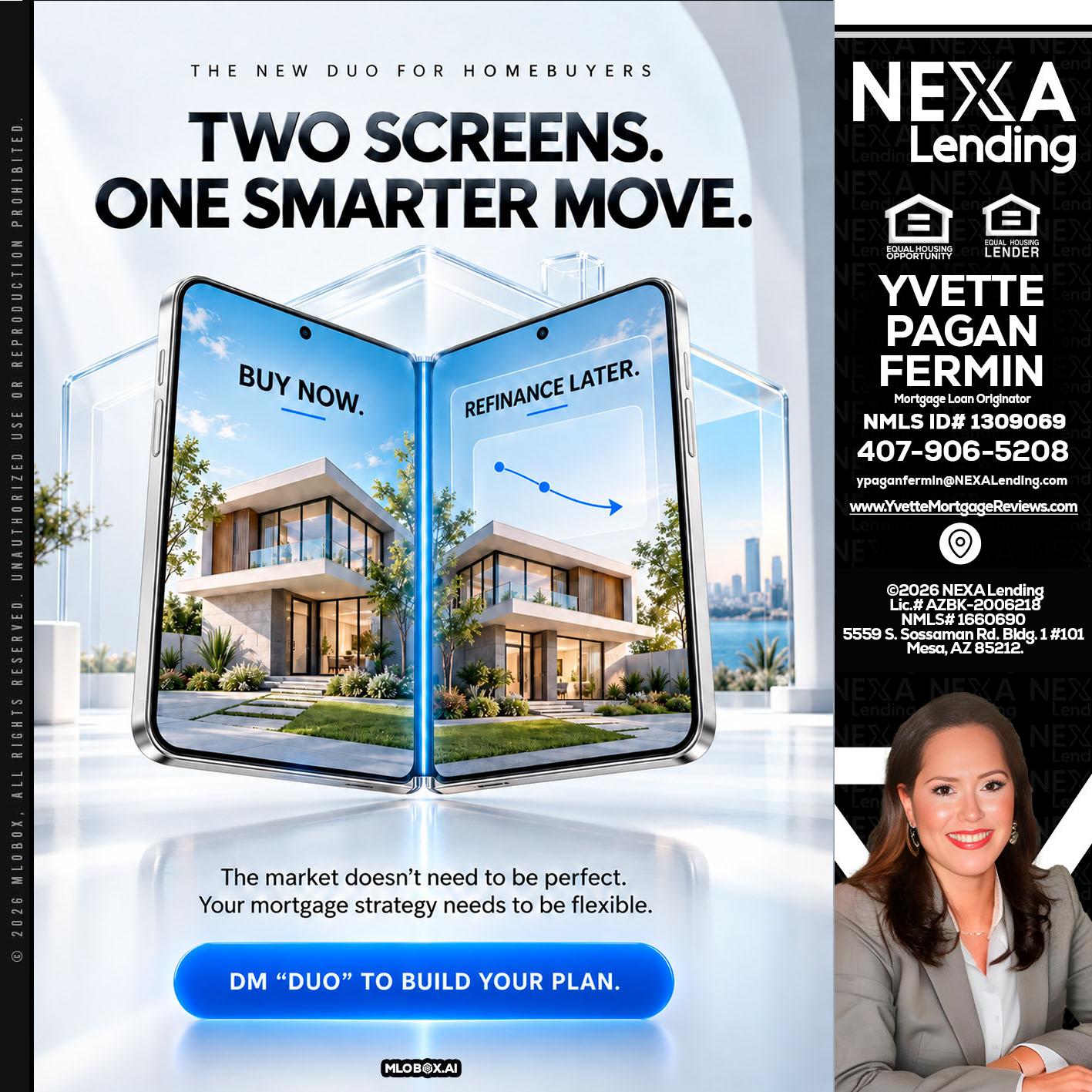TWO SCREENS - Yvette Pagan Fermin -Loan Officer
