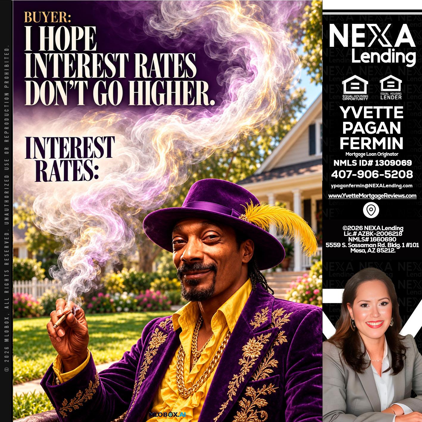 I HOPE RATES - Yvette Pagan Fermin -Loan Officer