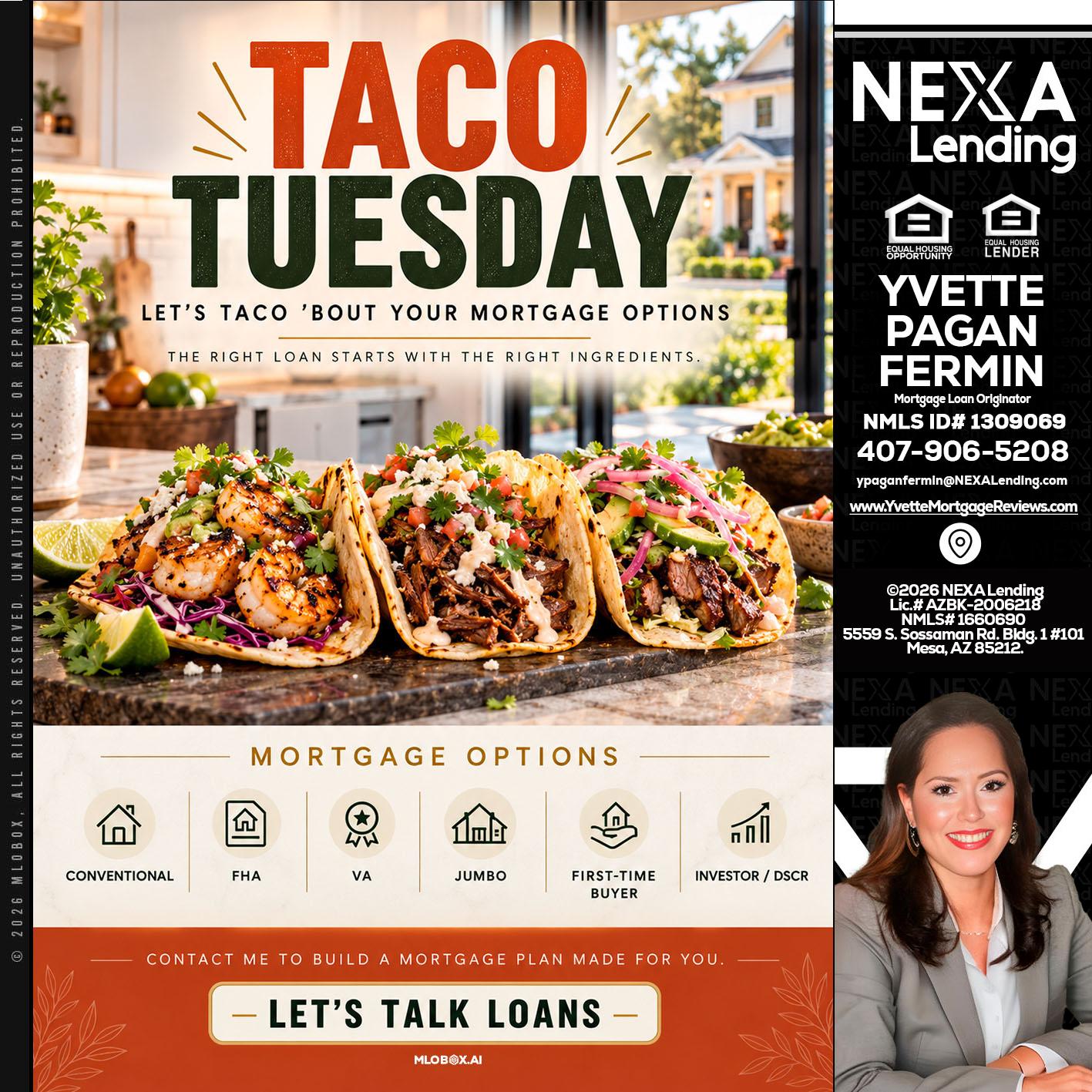 taco Tuesday - Yvette Pagan Fermin -Loan Officer