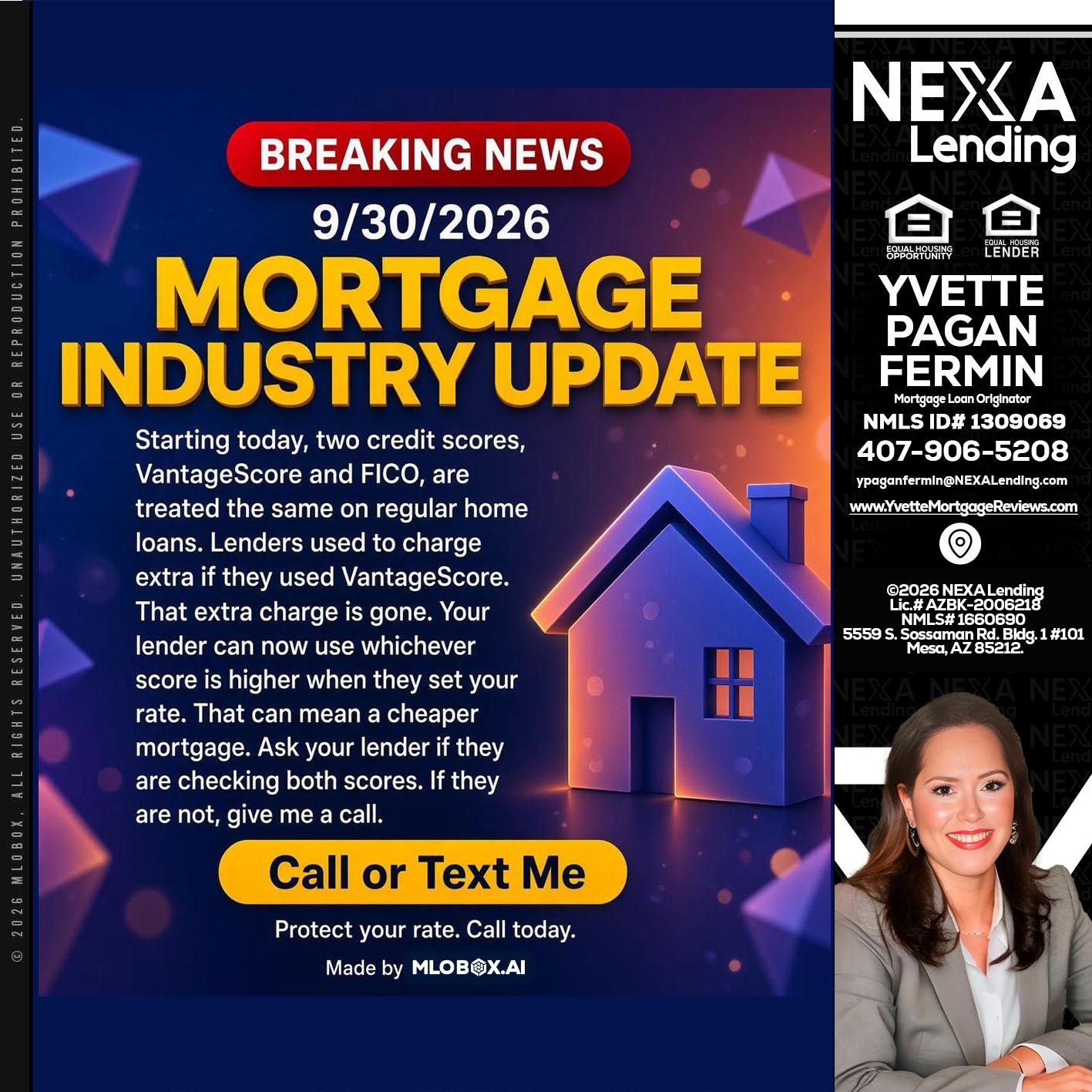BREAKING NEWS - Yvette Pagan Fermin -Loan Officer