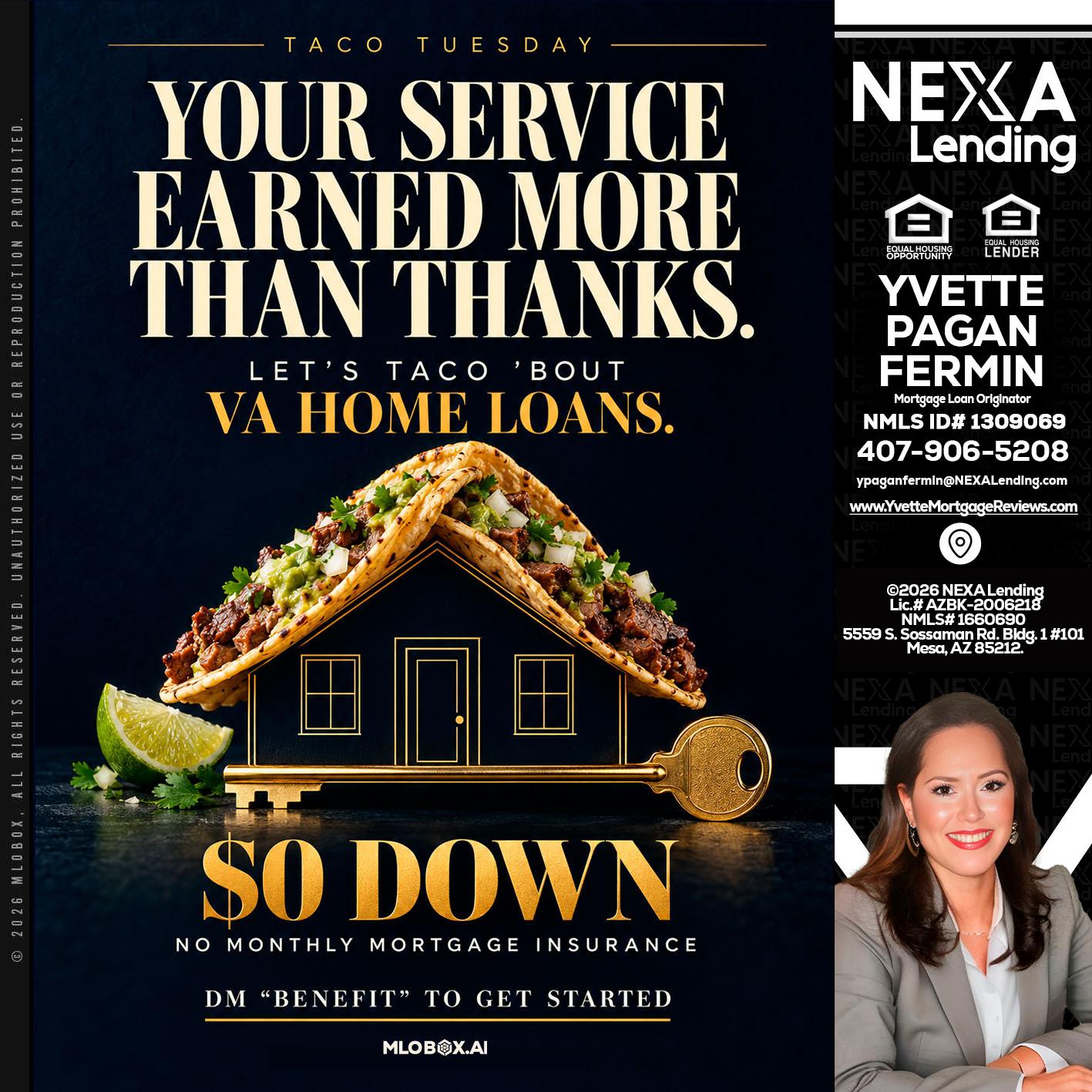 TACO TUESDAY - Yvette Pagan Fermin -Loan Officer