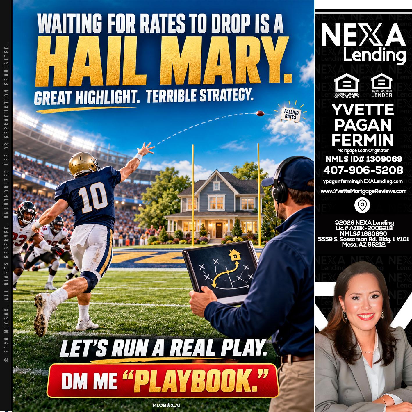 HAIL MARY - Yvette Pagan Fermin -Loan Officer