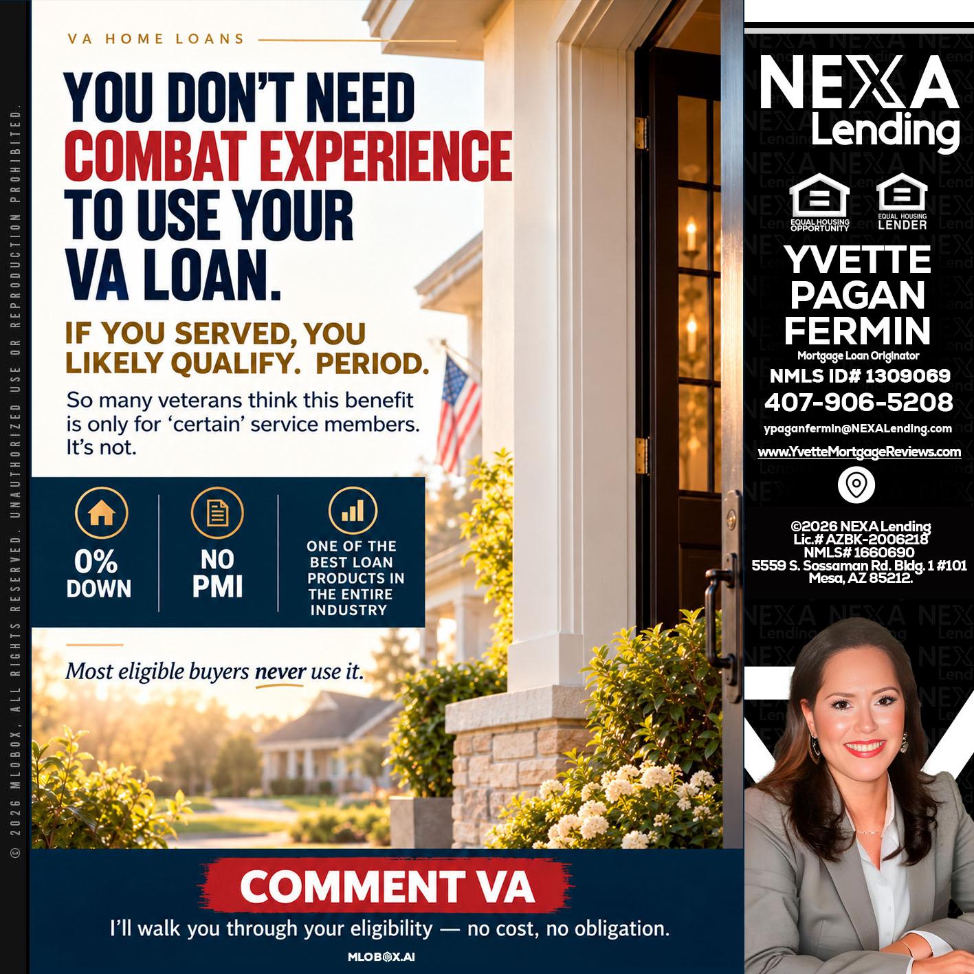 YOU DONT NEED - Yvette Pagan Fermin -Loan Officer