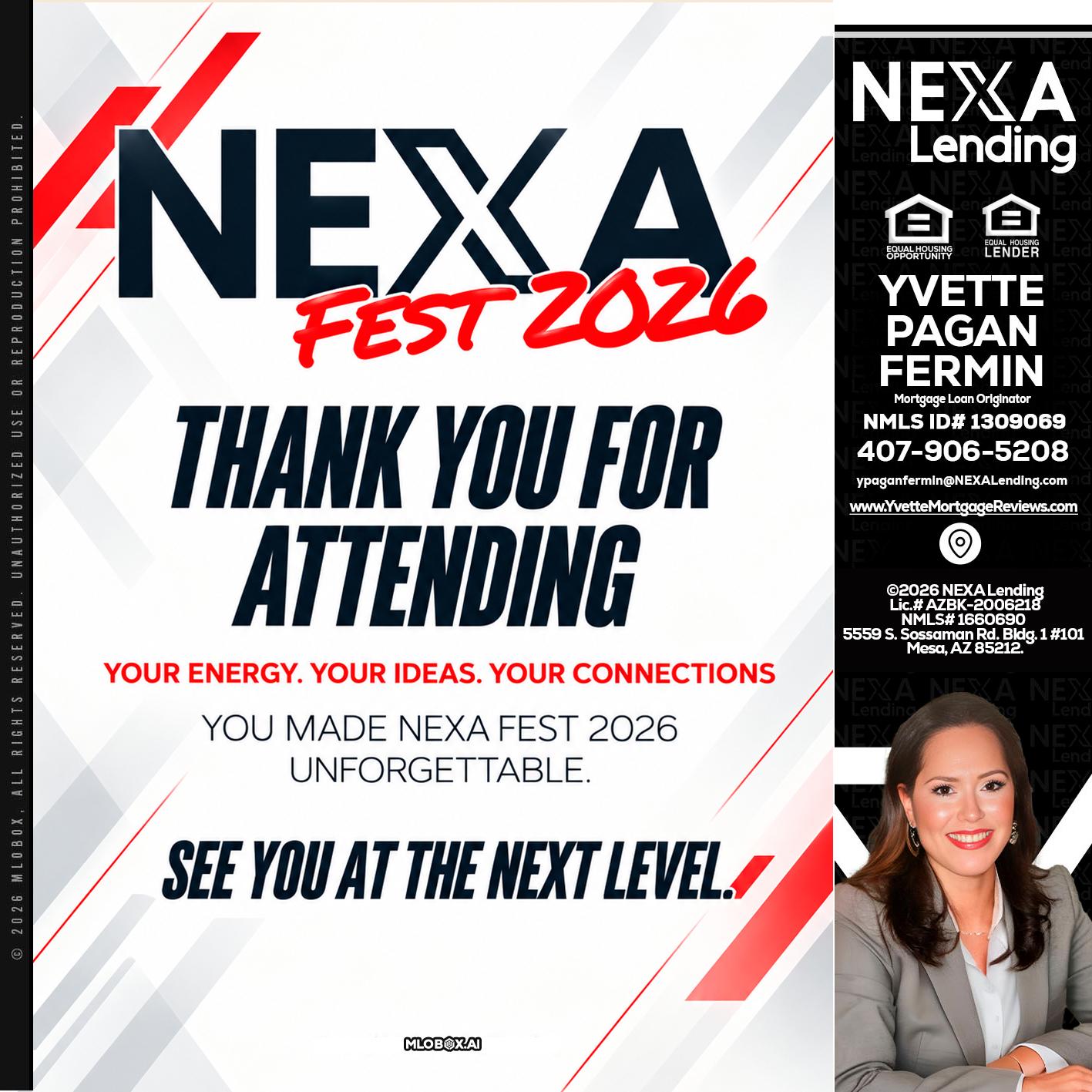 NEXA FEST 2026 - Yvette Pagan Fermin -Loan Officer
