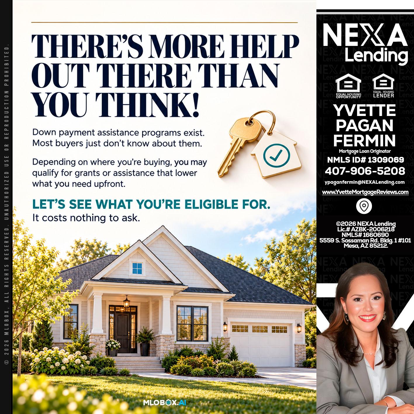 THERES MORE - Yvette Pagan Fermin -Loan Officer